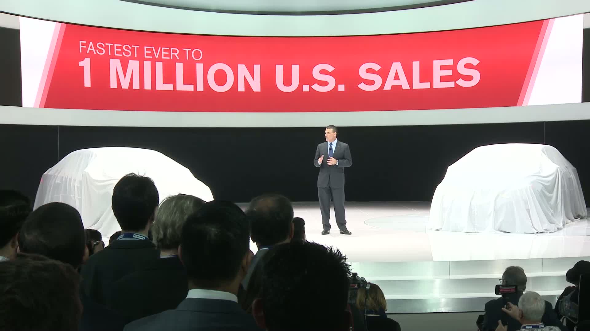 Nissan Press Conference at the LA Auto Show