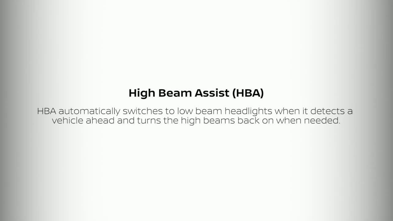 Nissan Safety Shield 360 B-roll: High Beam Assist