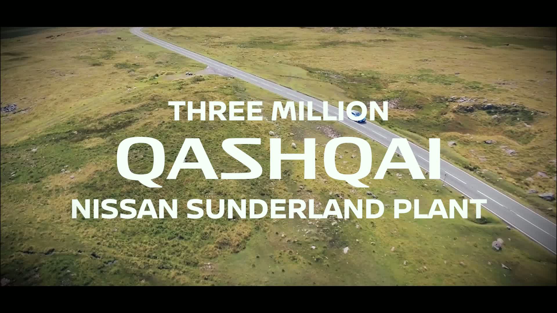 Nissan Qashqai alcanza 3 millones de unidades producidas en el Reino Unido